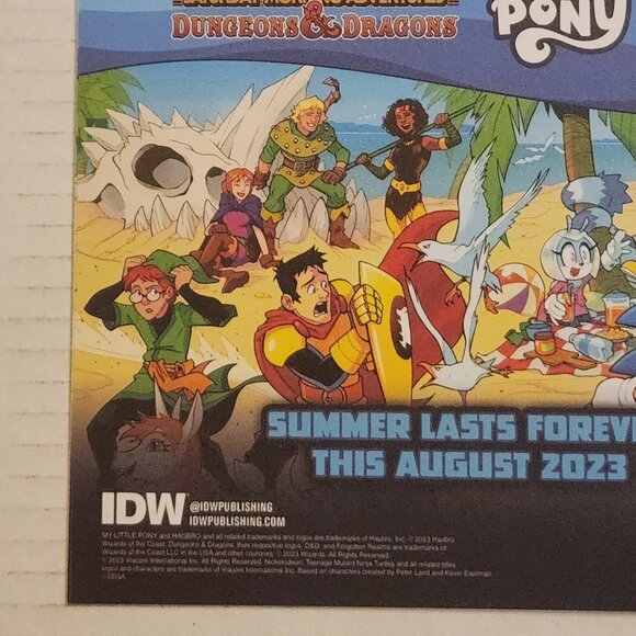 My Little Pony: Endless Summer #1RI (2023) IDW, Limit 1 for 10 Retailer, NEW - Picture 12 of 12